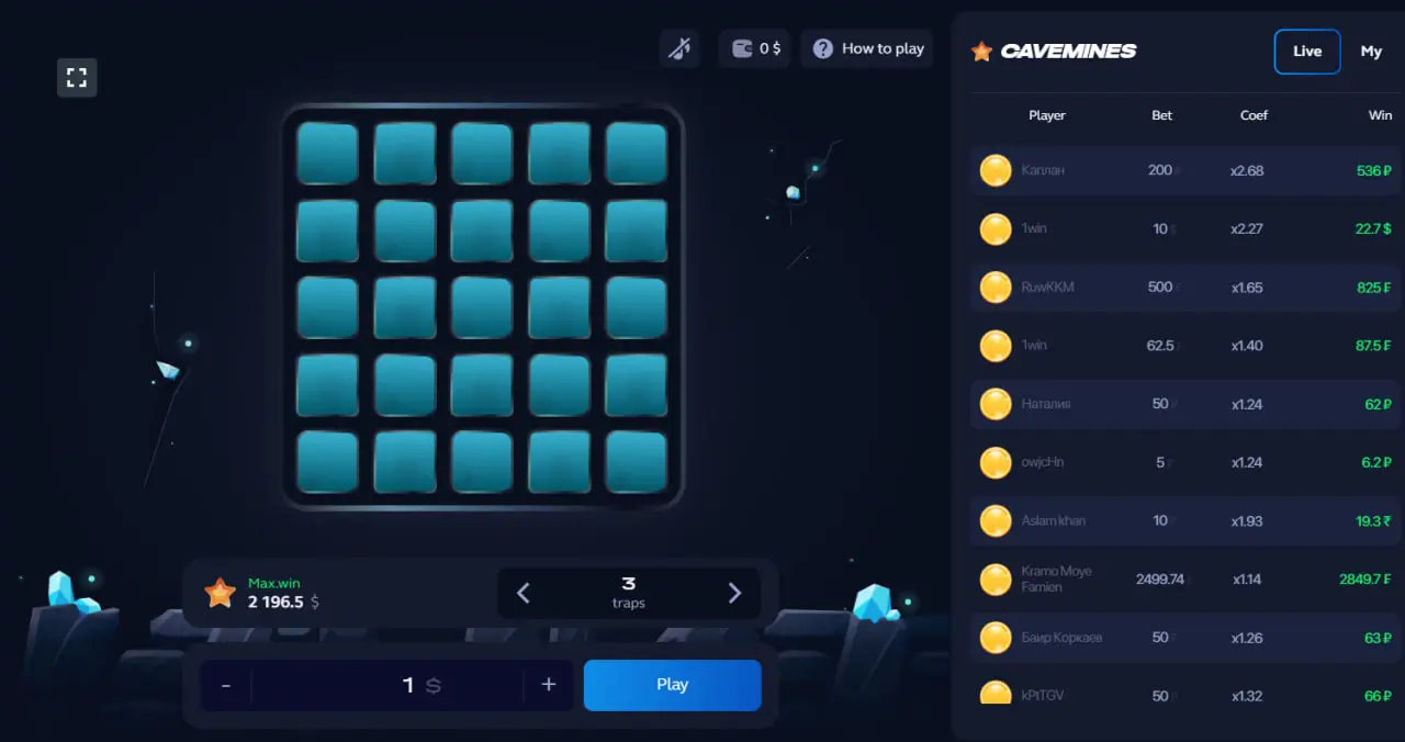 1win mines